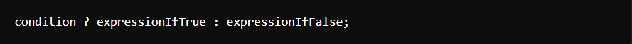 java ternary
